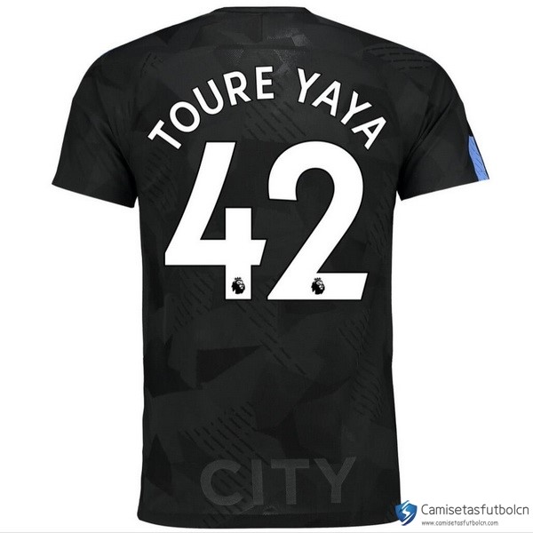 Camiseta Manchester City Tercera equipo Toure Yaya 2017-18